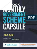 Government Schemes Monthly Capsule July 2018 PDF