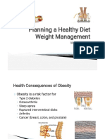 Week 11 12 UK01502 Diet Planning and Weight Management PDF