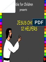 Jesus Chooses 12 Helpers English