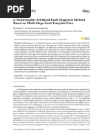 A Neutrosophic Set Based Fault Diagnosis Method Based on Multi-Stage Fault Template Data