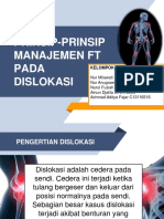 Kelompok 7 - Prinsip - Prinsip Manajemen FT Pada Dislokasi