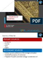2. Sources of Shari'Ah