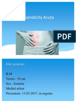 Proiect 2.1 APENDICITA