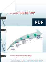 Evolution of Erp