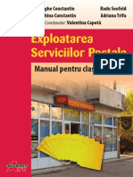 Exploatarea Serviciilor Postale PDF