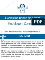 Exercicio CESPE Modelo Conceitual Banco de Dados