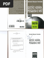 Questão Agrária, Pesquisa e MST