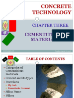 Concrete Technology: Chapter Three