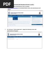For Applying Online Advertisement Visit Our Website: Instructions and Process For How To Apply