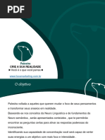 Palestra Crie Sua Realidade