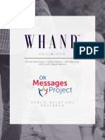 Whandtm Oklahoma Messages Project Final Report