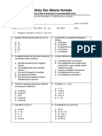 Matemáticas productos notables