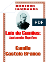 Luís de Camões, Apontamentos Biográficos - Camilo Castelo Branco (VB 00299)
