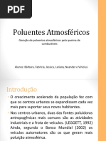  Poluente Atmosféricos - Combustíveis