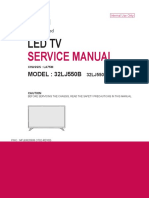 Service Manual TV LG 32LJ550