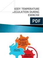 BODY TEMPERATURE REGULATION DURING   EXERCISE PPT.pptx