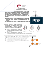 Cálculo de momentos de inercia y energía mecánica en sistemas de poleas y bloques