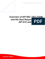 API 682 Shaft Seal System For Centrifugal Rotary Pump