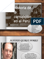Historia corrupción Perú