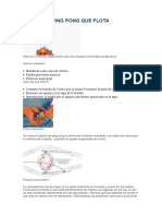 Experimento - Pelota de Ping Pong Que Flota