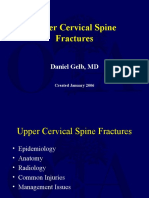 Upper C Spine Fracture
