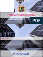 Patologia en Edificaciones