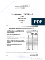 Percubaan Upsr MT2 Negeri Kelantan 2018