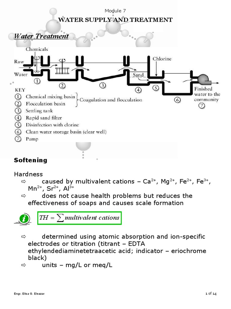 07 - B - Water Treatment | PDF | Water Purification | Materials