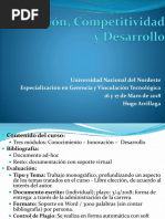 Innovación, Competitividad y Desarrollo 
