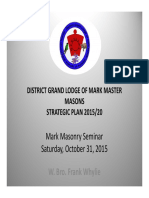 Masonic Lodge Strategic Plan