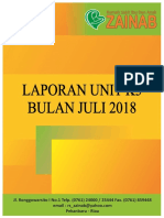 Cover Laporan K3 Juli 2018