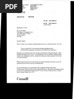 (Industry Canada, Sept. 27, 2010) Release of Docs Re Long-Form Census From Canadians_A-2010-190