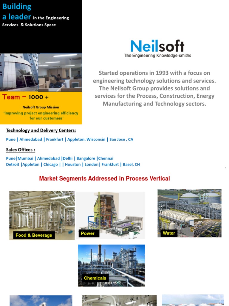 Neilsoft Group: Engineering Solutions Overview | PDF | Economic Sectors ...