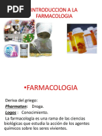 Clase 1 Introduccion Farmaco