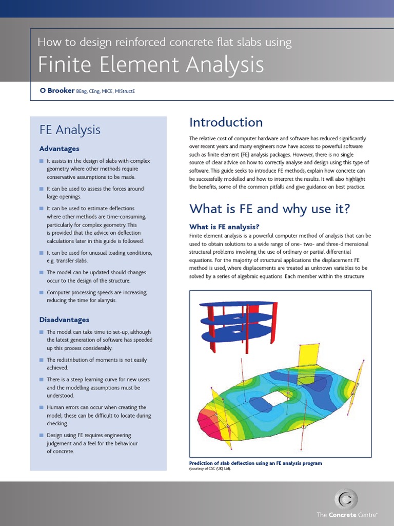 CCIP - How To FE Analysis PDF | PDF | Strength Of Materials | Finite ...