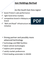 Strength: SWOT of Proton Holdings Berhad