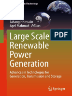 (Green Energy and Technology) Jahangir Hossain, Apel Mahmud-Large Scale Renewable Power Generation - Advances in Technologies For Generation, Transmission and Storage-Springer (2014)