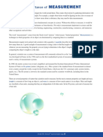 The Importance of Measurement PDF