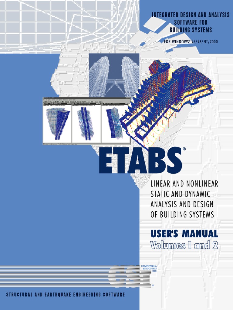 Etabs Manual PDF | PDF | Menu (Computing) | Graphical User Interfaces