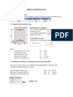 Diseño a Flexión en Viga Limpio