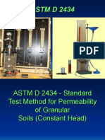 ASTM D 2434 (Contant Head Method)