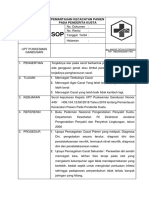 Sop Pemantauan Kecacatan Pasien Pada Penderita Kusta