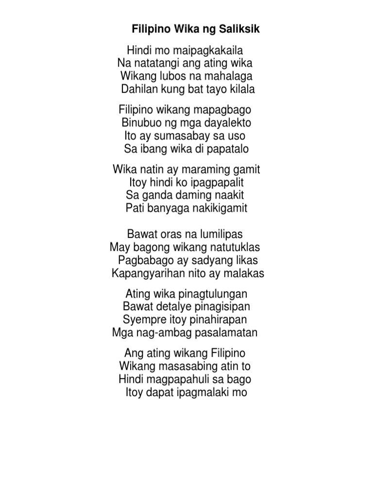 Filipino Wika Ng Saliksik