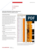 Barrier Assessment Analysis Multivariable Threshold Cement Evaluation