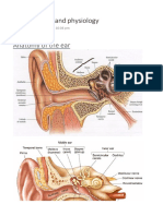 ENT Anatomy and Physiology