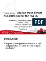 Prop-093: Reducing The Minimum Delegation Size For The Final /8