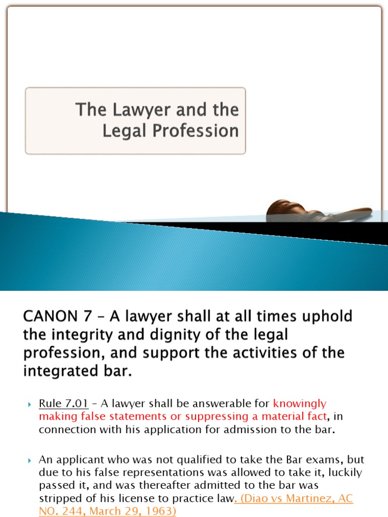 Chapter 2 The Lawyer and The Legal Profession PDF Lawyer Ethical Principles