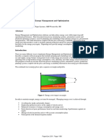 Energy Management and Optimization: Margin