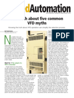 The Truth About Five Common VFD Myths