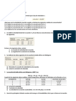 CINETICA QUIMICA 2°parte. Ejercicios para Alumnos